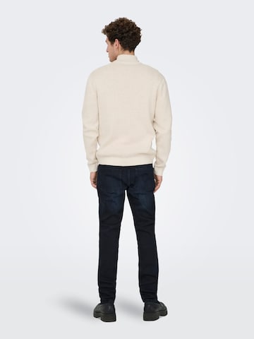 Only & Sons Slimfit Τζιν 'ONSLoom' σε μπλε