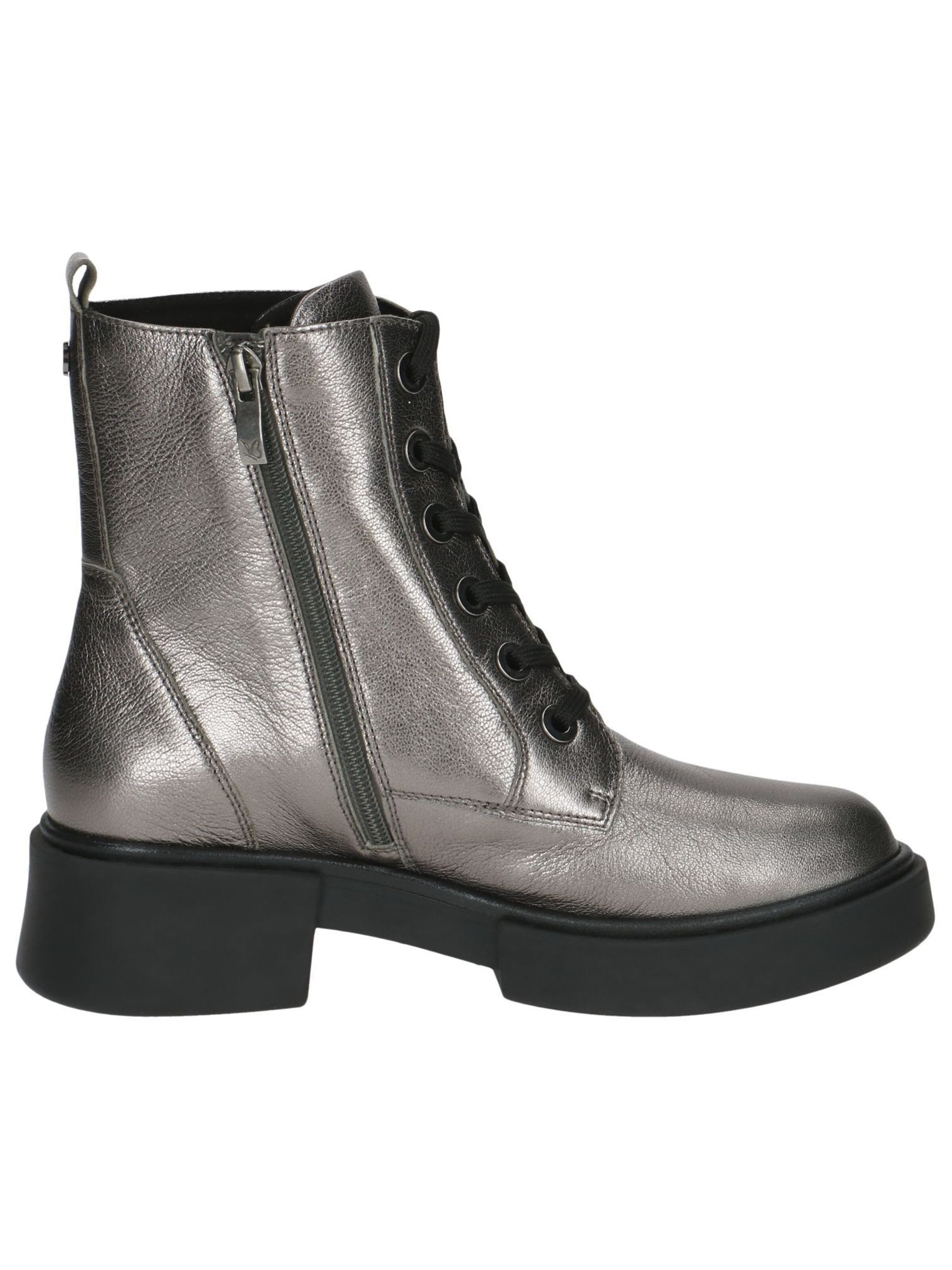 CAPRICE Schnürstiefelette in Silber