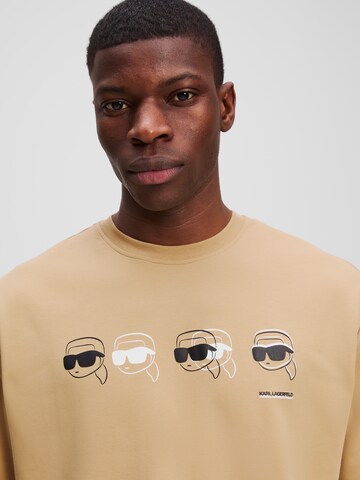 T-Shirt Karl Lagerfeld en beige