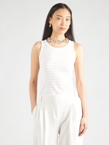 Top di s.Oliver in bianco: frontale