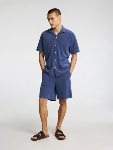 SELECTED HOMME Regular Trousers in Blue