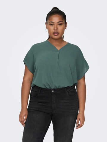 Haut ONLY Carmakoma en vert : devant