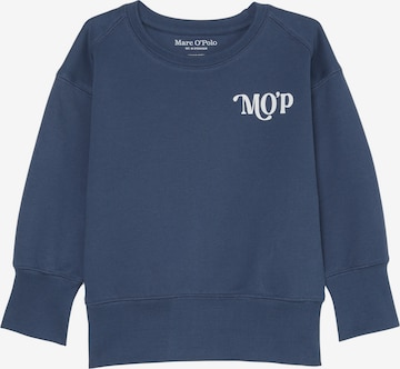 Sweat-shirt Marc O'Polo en bleu : devant