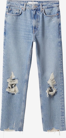 MANGO Regular Jeans 'irene' in Blauw: voorkant