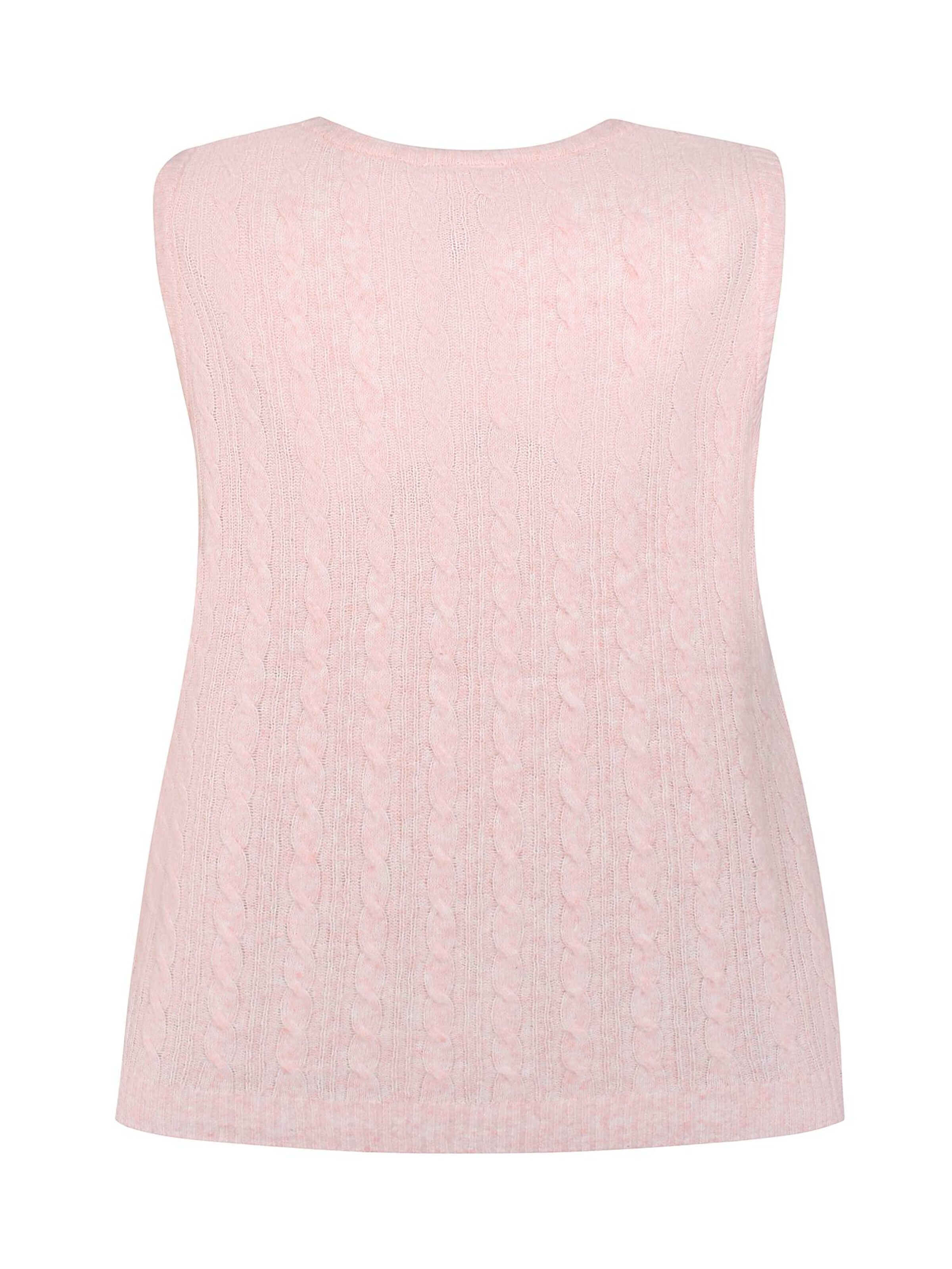 Anyday Knitted vest 'Necta 410' in Pink