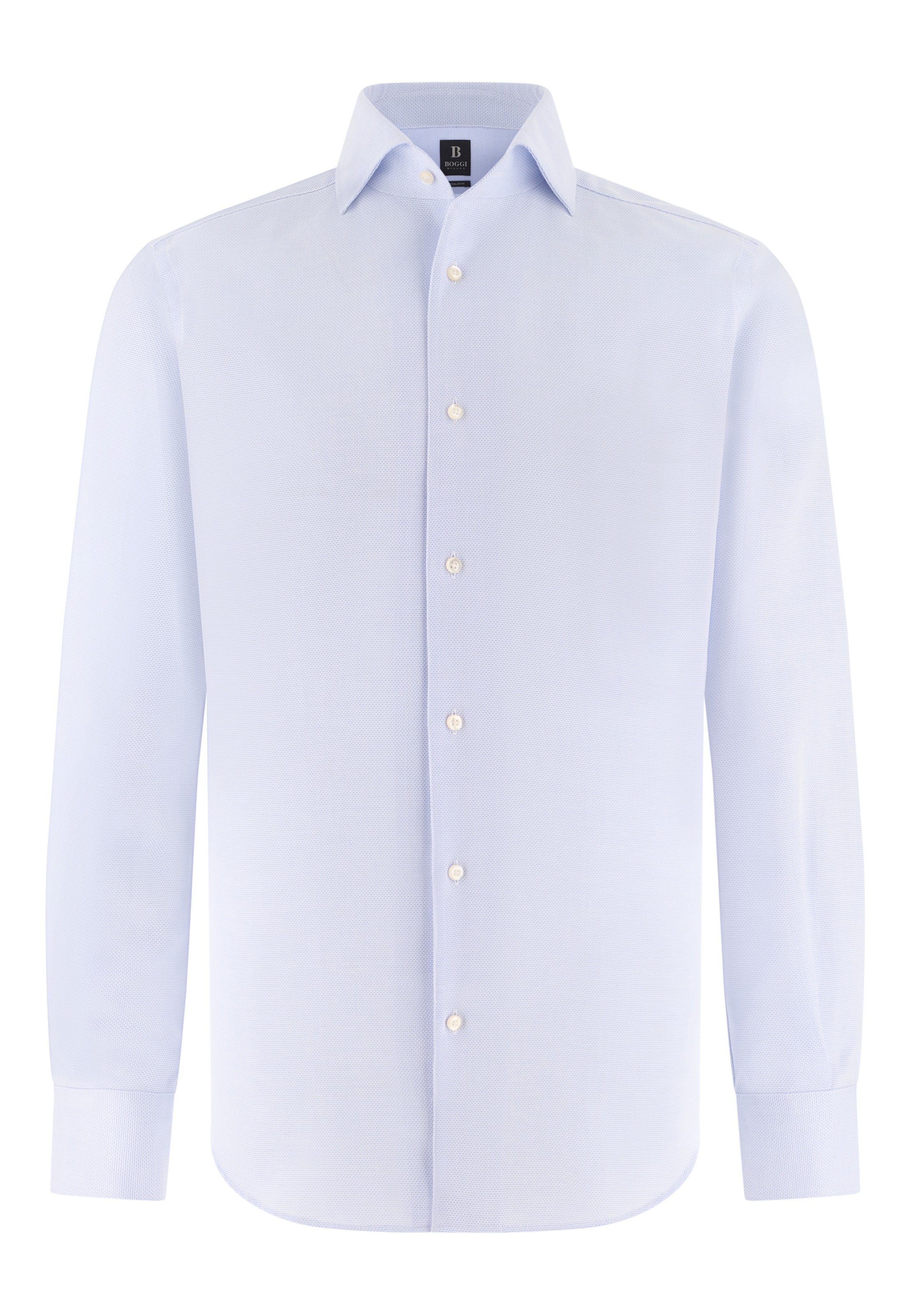 Boggi Milano Shirt in Blauw: voorkant