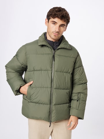 minimum Between-season jacket 'LONNO' in Green: front