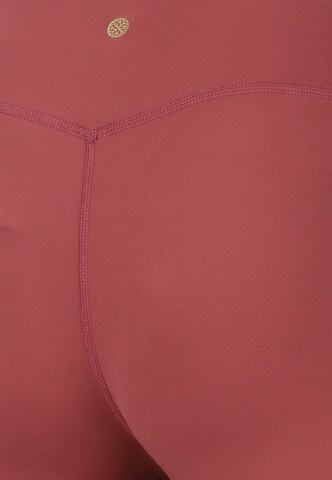 Athlecia Skinny Sportbroek 'Luxe' in Rood