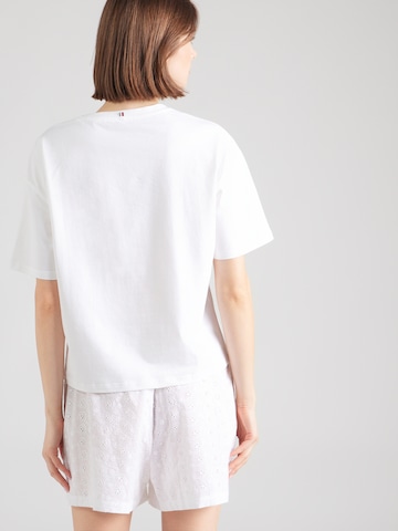 balts Tommy Hilfiger Underwear Pidžama ar šortiem