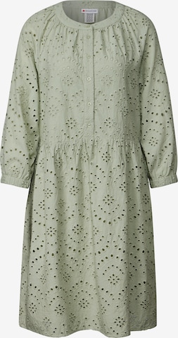 STREET ONE Shirt Dress in Green: front