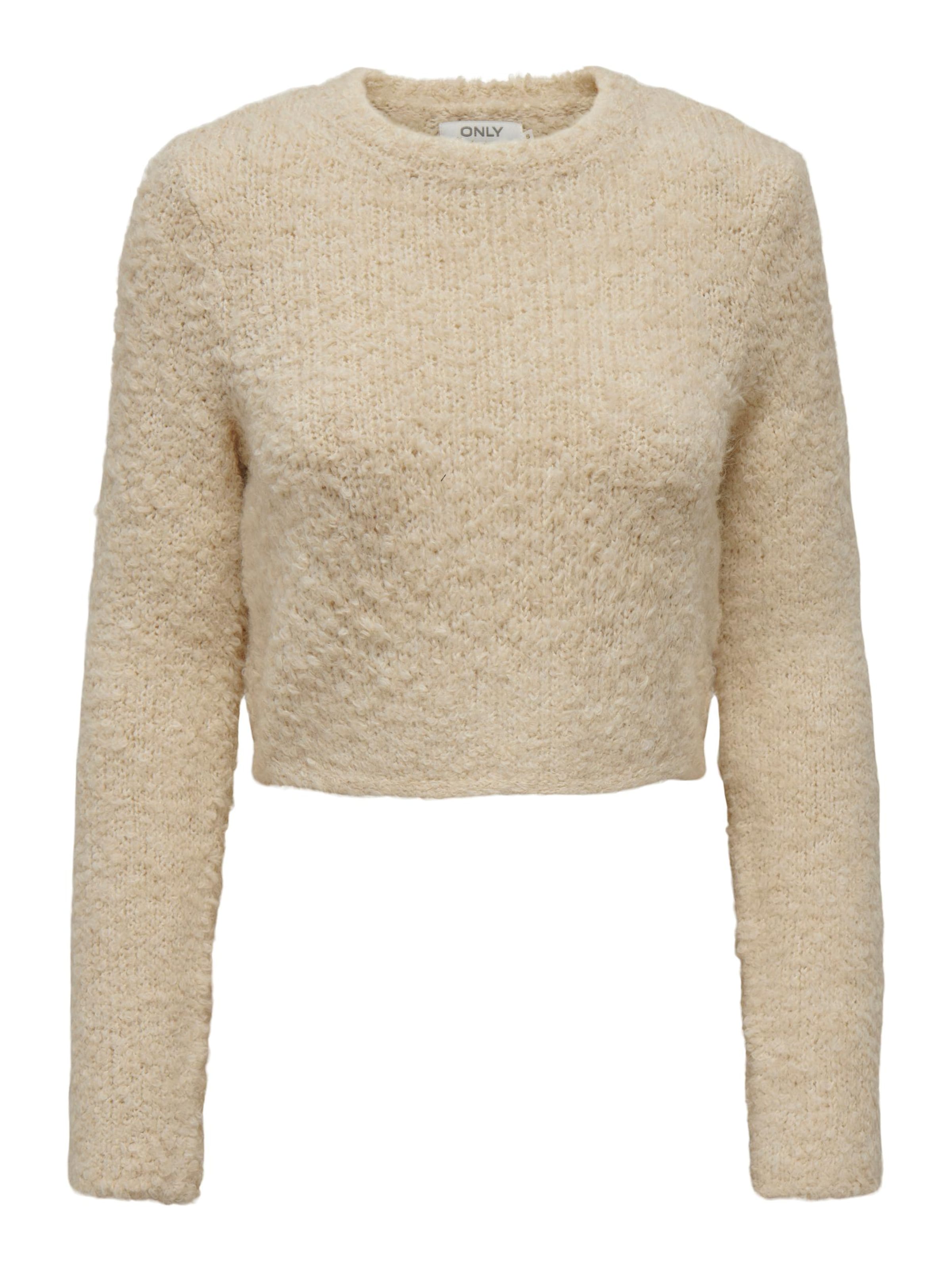 Pull-over 'SIMA' ONLY en beige : devant