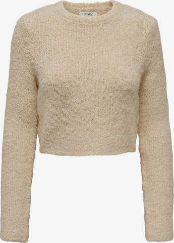 ONLY Pullover 'SIMA' in Beige: predná strana