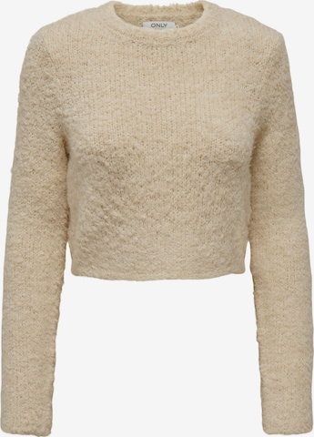 ONLY Sweater 'SIMA' in Beige: front