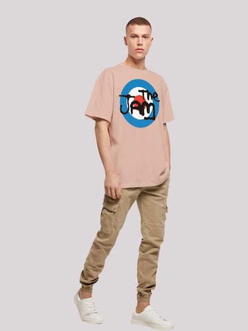 T-Shirt 'The Jam Band' F4NT4STIC en beige