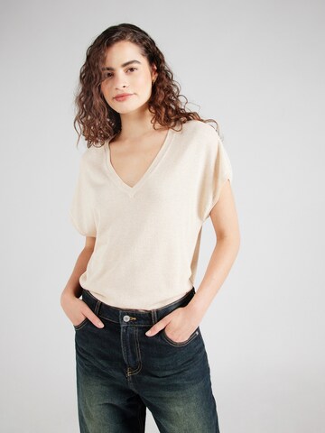 minus Pullover 'Carlina' i beige: forside