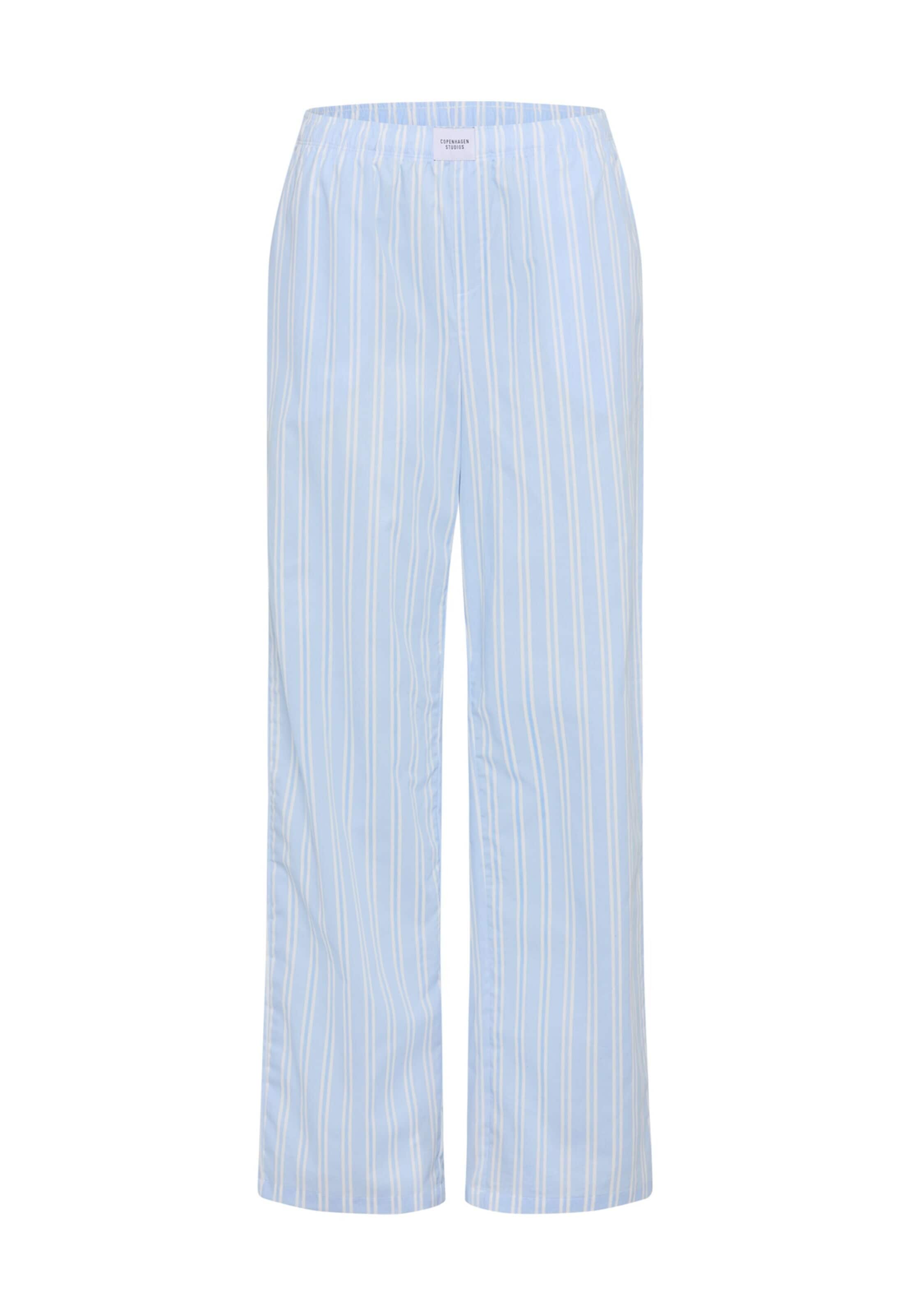 Copenhagen Studios Pyjamabroek in Blauw: voorkant