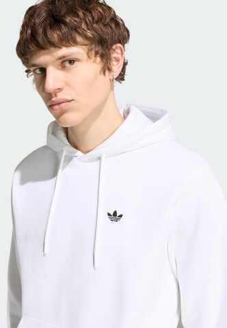 Sweat-shirt 'Trefoil Essentials' ADIDAS ORIGINALS en blanc