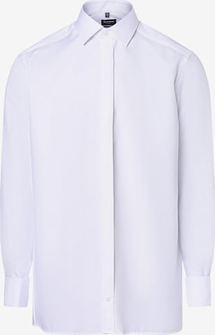 OLYMP Regular fit Zakelijk overhemd in Wit: voorkant