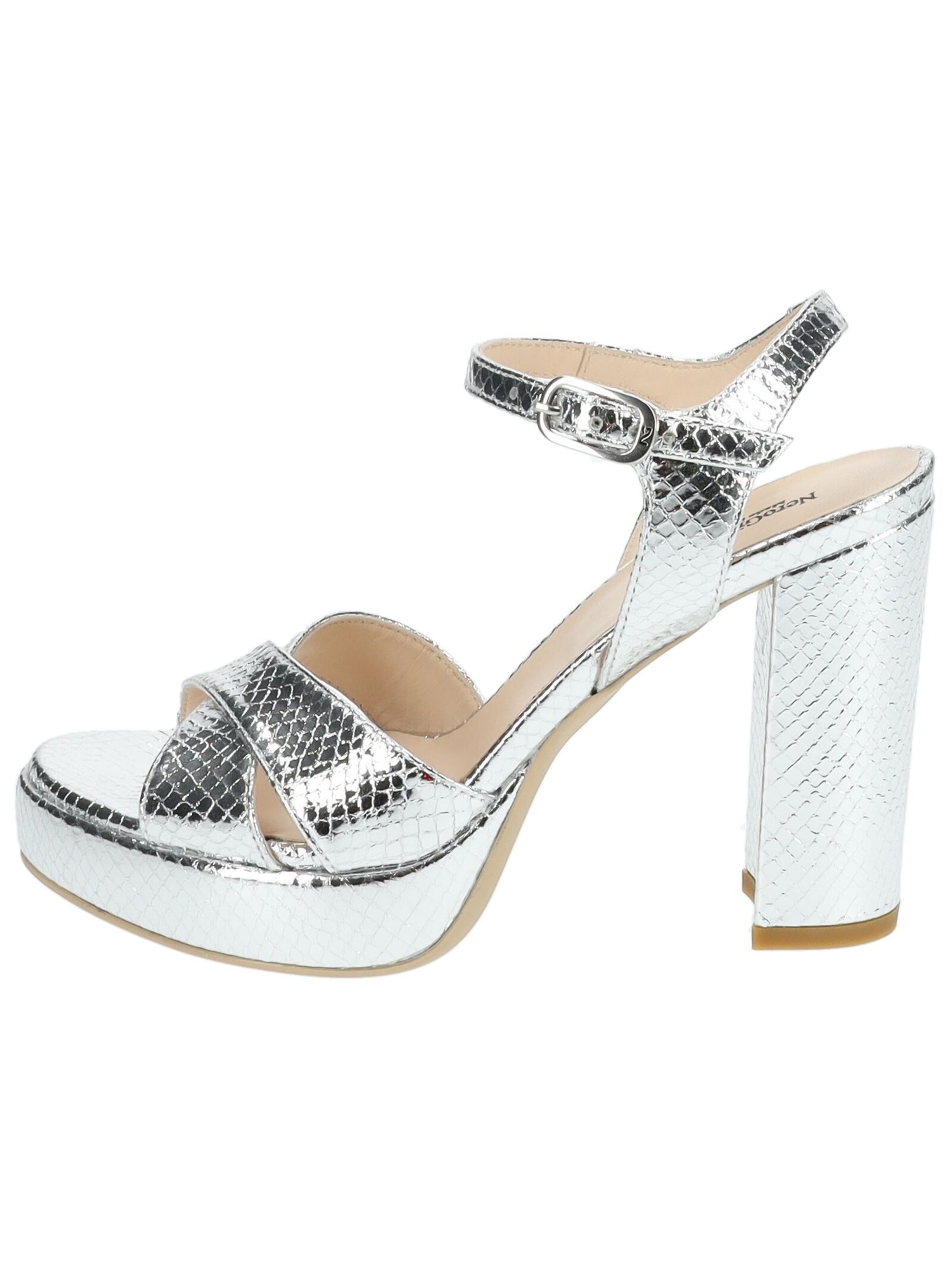Nero Giardini Sandals in Silver
