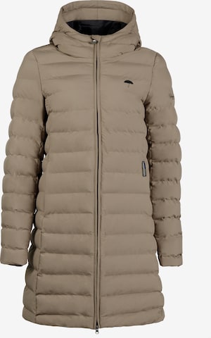 Schmuddelwedda Winter Coat in Grey: front