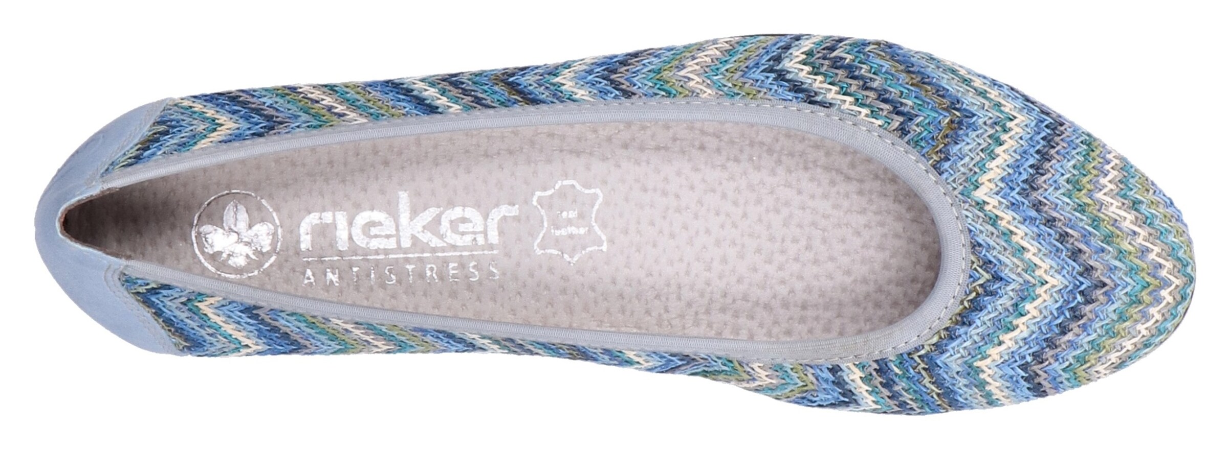 Ballerines Rieker en bleu