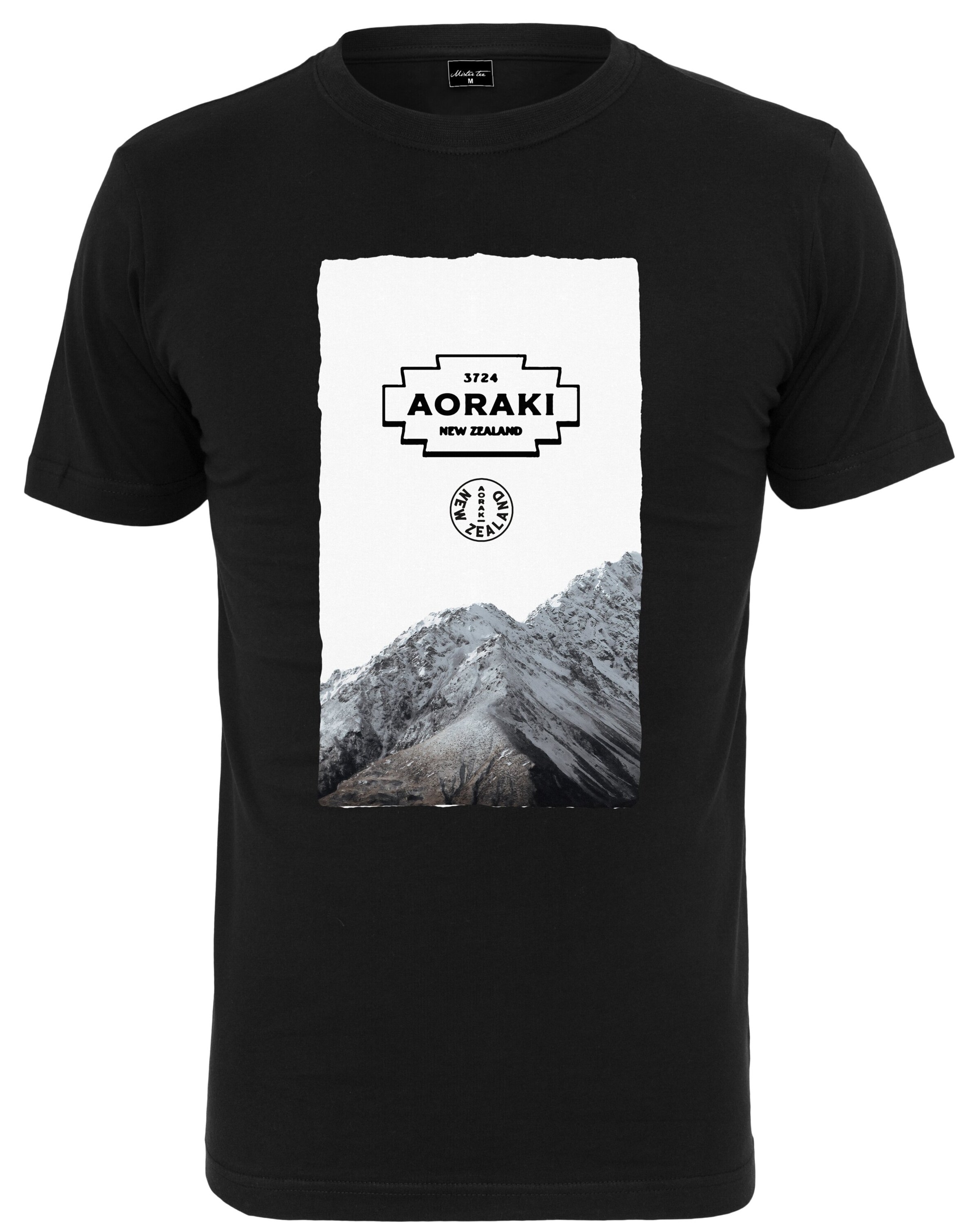 MT Men Shirt 'Aoraki' in Black: front