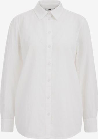 WE Fashion Блуза в бяло: отпред