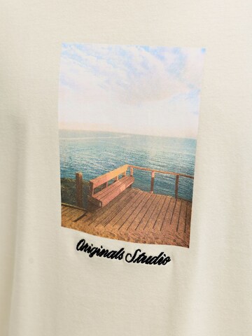 T-Shirt JACK & JONES en blanc