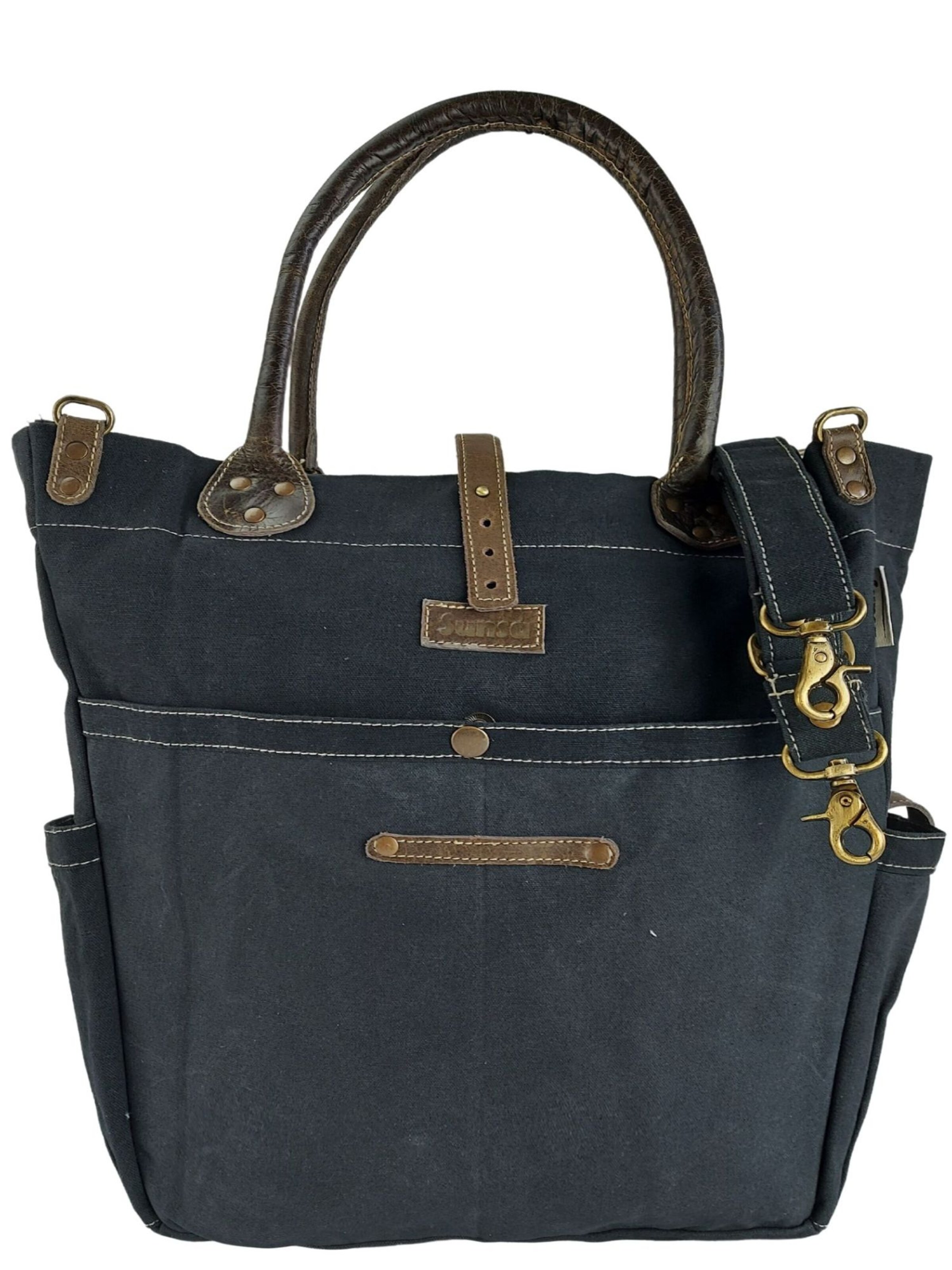 Sunsa Shopper 'Sunsa'‌ in Schwarz: Vorderseite