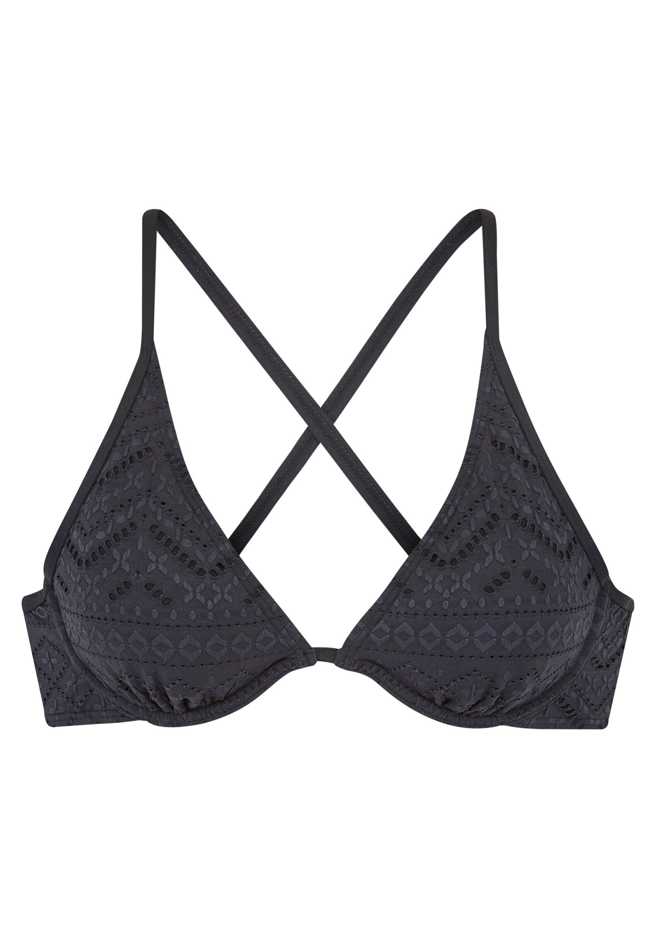 Triangolo Top per bikini di LASCANA in nero: frontale
