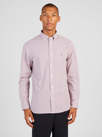 TOMMY HILFIGER Regular Fit Hemd 'FLEX' in Mischfarben: Vorderseite