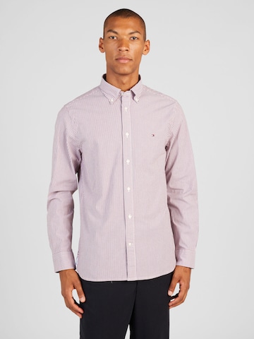 TOMMY HILFIGER - Ajuste regular Camisa 'FLEX' en Mezcla de colores: frente