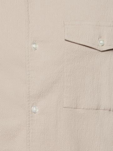 Signal Regular fit Overhemd ' Herbert' in Beige