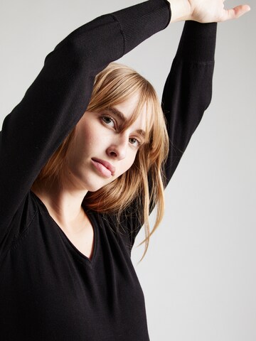 TAIFUN Sweater in Black