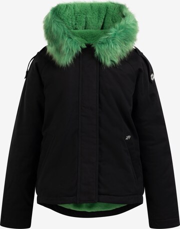 MYMO Winter Jacket in Black: front