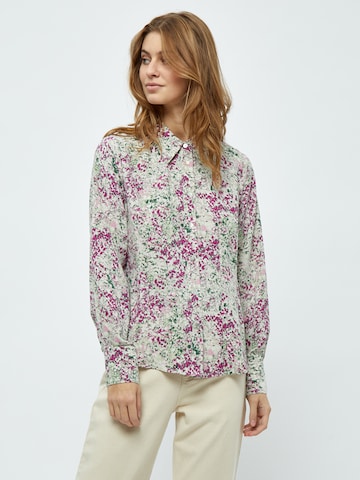 Peppercorn Bluse 'Marva' in Grün: Vorderseite
