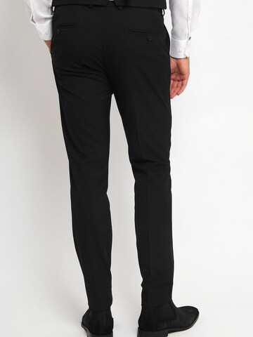 Suitable Slimfit Pantalon in Zwart