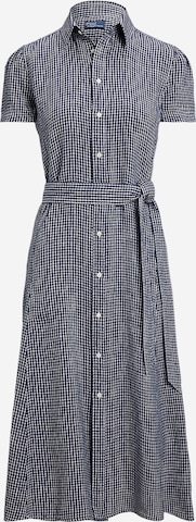 Polo Ralph LaurenKošulja haljina - plava boja: prednji dio