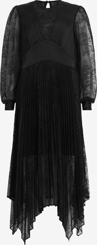 AllSaints - Vestido 'NORAH' en negro: frente