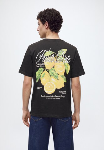 Maglietta 'JORSUMMER' di JACK & JONES in nero: frontale
