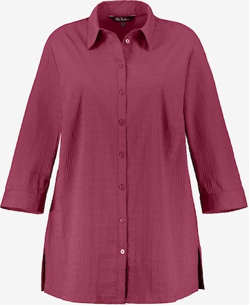 Ulla Popken Blouse in Lila: voorkant