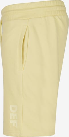 Regular Pantalon 'Roda' DEF en jaune