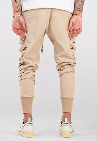 2Y Premium Regular Cargohose 'B5194' in Beige