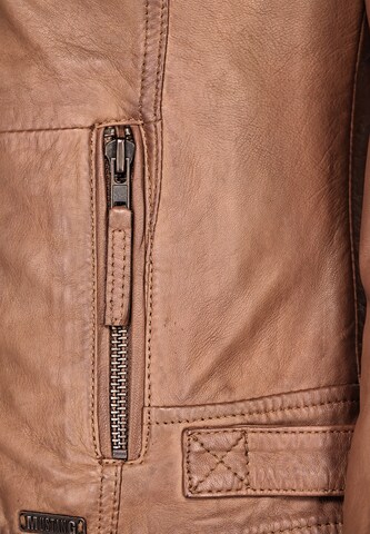 MUSTANG Between-Season Jacket 'Jeannette' in Brown