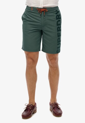 Superdry Board shorts in Grey: front