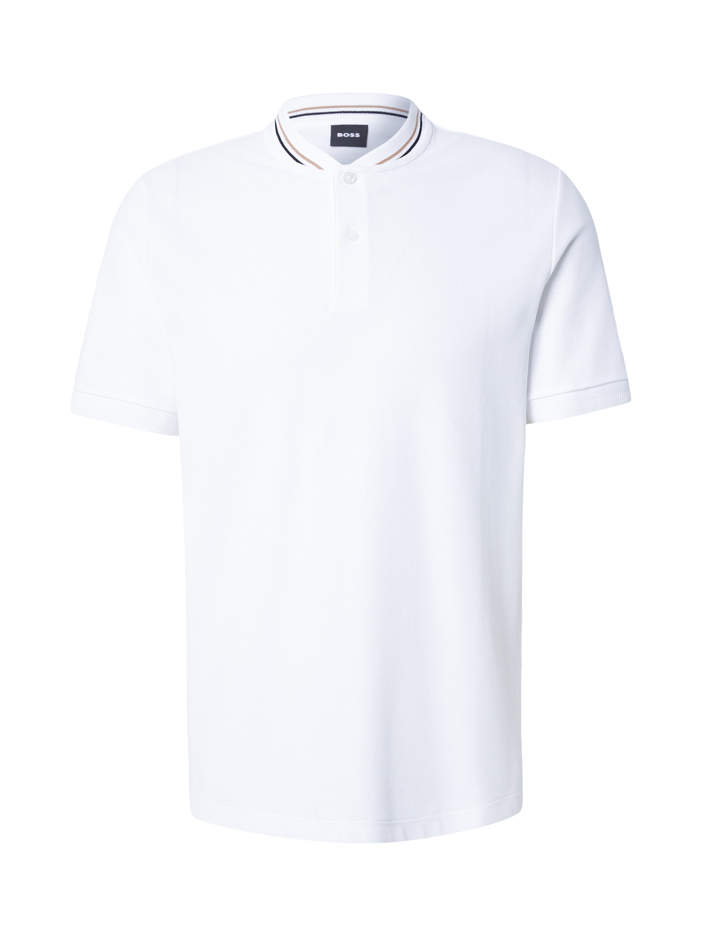 BOSS Majica 'C-Pratt 40' | bela barva: sprednja stran