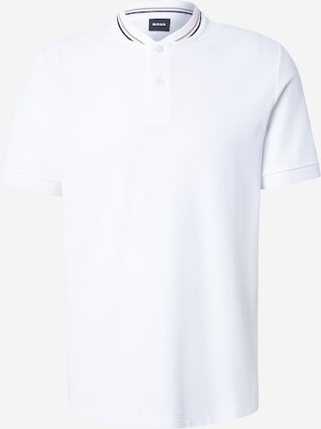 BOSS Majica 'C-Pratt 40' | bela barva: sprednja stran