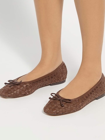 Ballerines 'Heat' Dune LONDON en marron