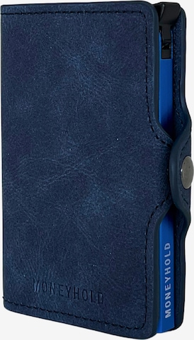 Moneyhold Wallet in Blue: front