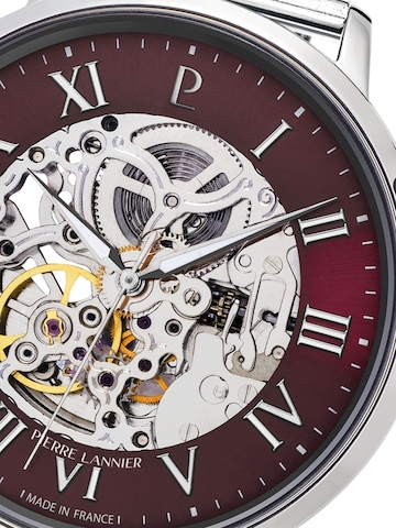 Pierre Lannier Analoguhr 'Automatic watch Automatic'‌‌‌‌‌ in Rot